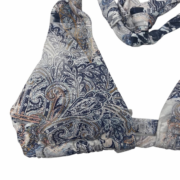 Eberjey Gitana Lennon Bikini Top Multi Print Large - Picture 2 of 5